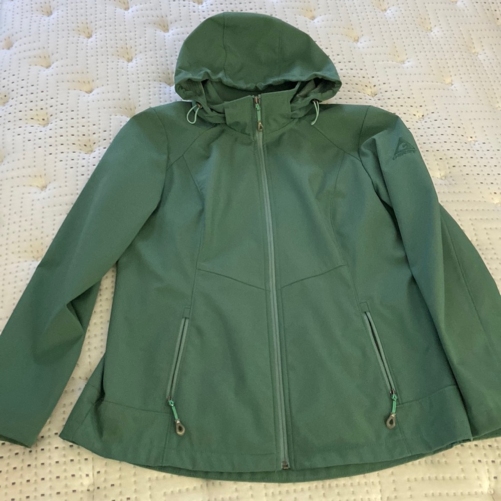 Sage Green Lightweight Jacket. Jacket Shell. - image 1
